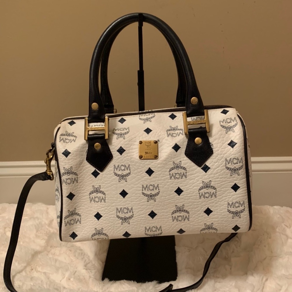 MCM Vintage Viseto Boston Bag!